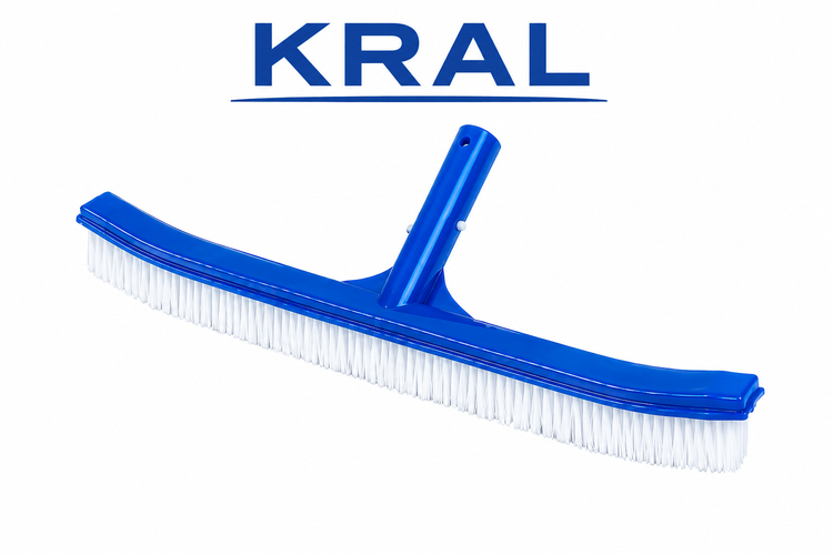 برس دیواره استخر ساده پلاستیکی ۴۵ سانتیمتری کرال KRAL